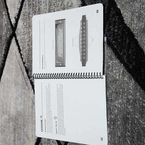 FIRSTACT LEARN & PLAY HARMONICA INSTRUCTIONS BOOK & PLAY-ALONG CD - Picture 5 of 9